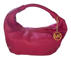 MICHAEL KORS NWOT FUCHSIA HOBO SHOULDER BAG